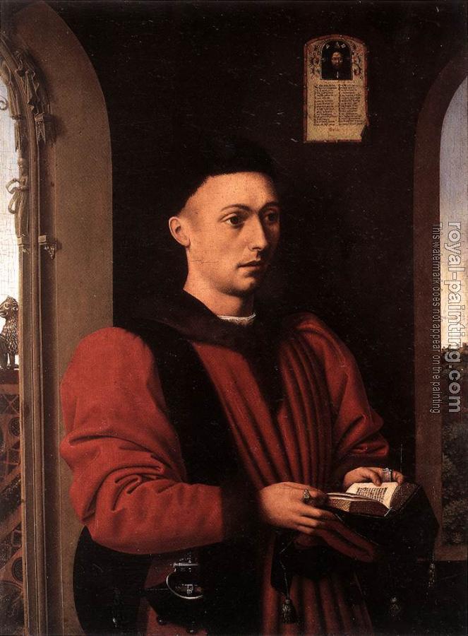 Petrus Christus : Portrait Of A Young Man
